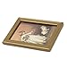 Dollhouse Miniature Frame Girl and Cat Mural Wall Painting 1:12 by Generic