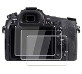 PCTC Tempered Glass Screen Protector Skin Film for Sony rx 10 Mark III RX10 III RX10 IV DSC-RX10M3 A9 A7 III A7II A99II A99 Mark ii A77 Mark ii (3 Pack)