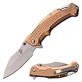 USMC - Spring Assisted Open Folding Knife - Light