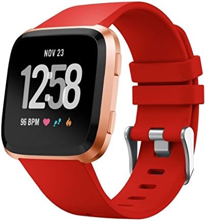 MyFitBands Strap for Fitbit Versa Quality Replacement Band Stylish Adjustable Secure Clasp