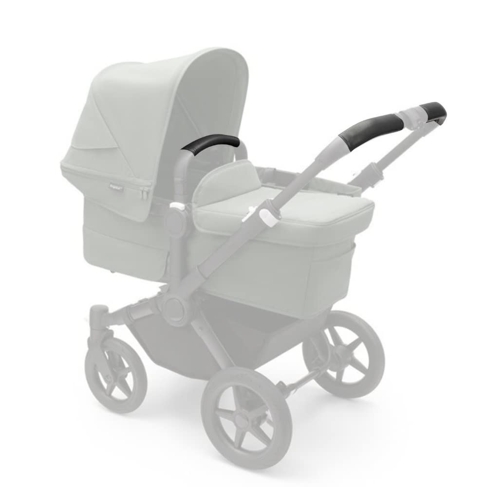 PROTEC TIF | Pack of PU Leather Cases Compatible with Bugaboo Donkey 3 and 5 | Mono | Fits over the original cases | — image 1