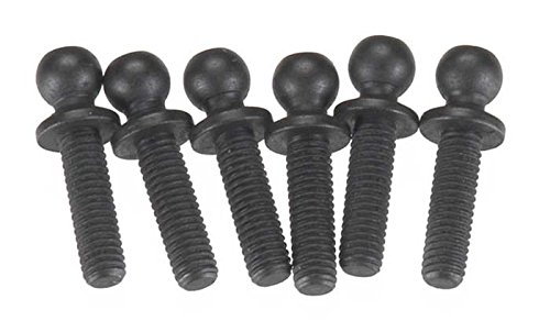 Team Associated 31282 FT Ball Stud Short TC5 Vehicle Part (6 Piece), 10mm