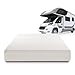 ZINUS 10 Inch Ultima Memory Foam Mattress, Short Queen Size for RVs, Fiberglass Free, Campers & Trailers, Mattress in A Box, White
