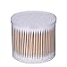 eBoot 600 Pack Cotton Swabs with Bamboo Handle Double Head Cotton Stick