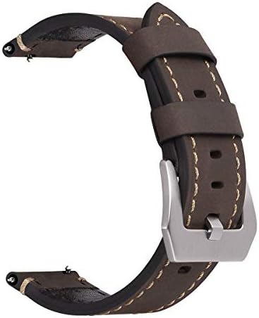 Adebena Quick Release Watch Bands (22mm or 24mm) - Handmade Crazy Horse Vintage Replacement Watch Band Strap