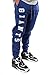 NFL New York Giants Men's Jogger Pants Active Basic Fleece Sweatpants, Large, Blue