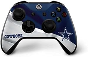 Skinit Decal Gaming Skin Compatible with Xbox One X Controller - Officially Licensed NFL Dallas Cowboys Design