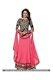 IndianTrends Women's Exclusive Party Wear Designer Bollywood Replica Gown One Size Black