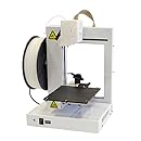 UP! Plus 2 Fully Assembled 3D Printer, 5.3" x 5.5" x 5.5" Maximum Build Dimensions, 0.15-mm Maximum Resolution, 1.75-mm ABS, PLA, White