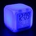 CooCu Colour Change Glowing LED Alarm Clock display Time , Data , Week ,Temperature and Sleeping