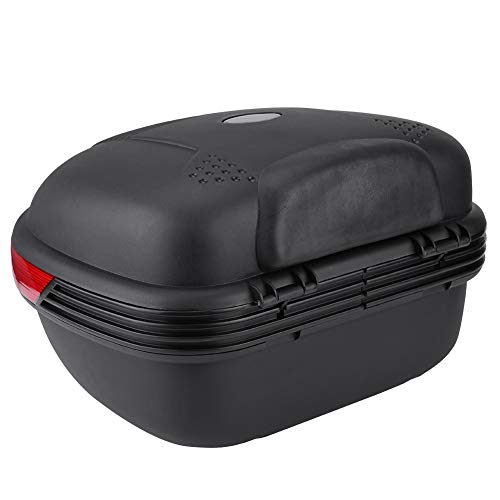 image for Yosooo 30L Motorcycle Tail Box Scooter Motorbike Rear Luggage Storage 