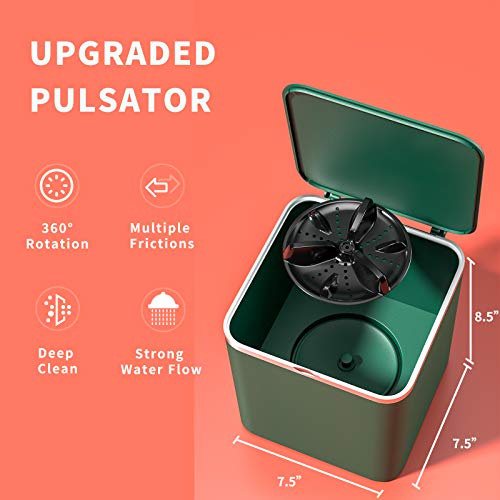 Auertech Portable Washing Machine, Mini Ultrasonic Underwear Washer