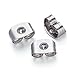 UnCommon Artistry Deluxe 6.5x4.5mm Butterfly Clutches Surgical Steel -Earring Backs (x50)