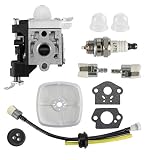 MDAIRC Carburetor with Fuel Line Kit Echo Trimmer, for Zama RB-K85 Echo PB-265L PB-251 PB-265LN Blower A021001350 A021001351 A021001352