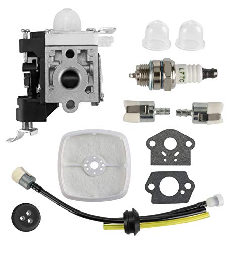 MDAIRC Carburetor with Fuel Line Kit Echo Trimmer, for Zama RB-K85 Echo PB-265L PB-251 PB-265LN Blower A021001350 A021001351 A021001352