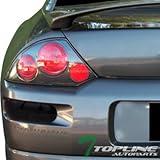 Topline Autopart Smoke Clear Rear Bumper Parking Reverse Backup Lights Lamp K2 00-05 Mits Eclipse