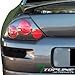 Topline Autopart Smoke Clear Rear Bumper Parking Reverse Backup Lights Lamp K2 00-05 Mits Eclipse