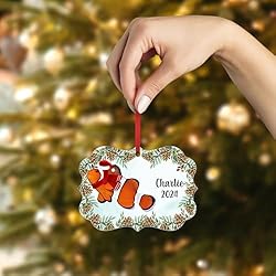 Ocellaris Clownfish Christmas Ornament 2024