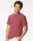 Comfort Colors - Garment Dyed Heavyweight Ringspun Short Sleeve Shirt with a Pocket - 6030