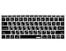XSKN Hebrew Language Silicone Keyboard Skin Cover for New MacBook Pro 13 Inch Without Touch Bar A1708 (2016 Version, Flat Keys) & New MacBook 12 A1534