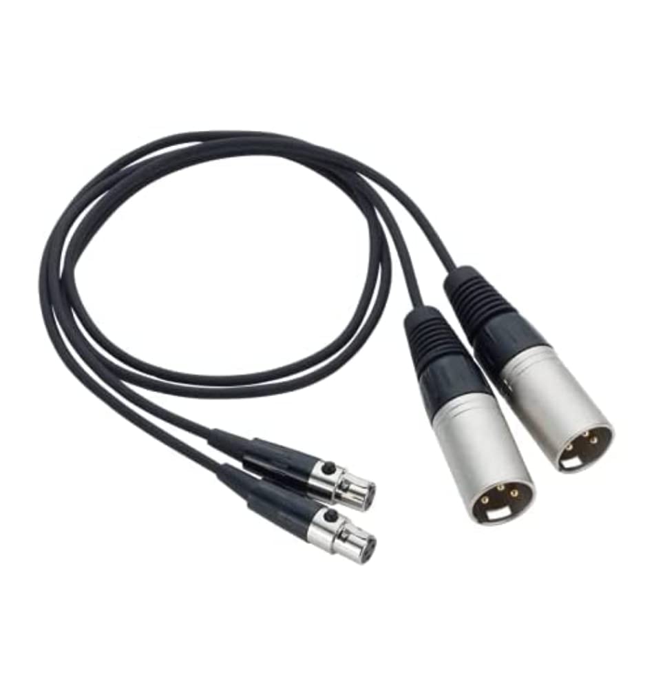 Zoom TXF-8 Adapter Cable TA3 to XLR – Connection solution for field recorders and audio interfaces, suitable for F8, F8n, F8nPro, black