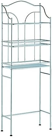 Arched 3-Shelf Space Saver in Chrome