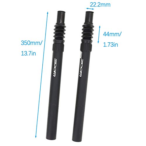 DJC Suspension Seatpost Straight Pillar Headless Bike Seat Post Shock