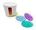 PuTwo Pill Box 7 Days Stackable Pill Tower Weekly Portable with Large Capacity Medicine Organizer BPA Free Travel Medicine Box Detachable for Vitamin Fish Oil Aspirin Supplement Medication - Rainbow