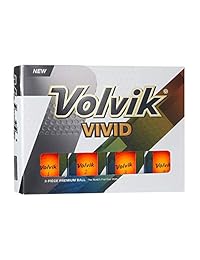 Volvik Vivid - Pelotas de golf (una docena)