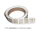 Law Enforcement Targets Self-Adhesive Target Pasters 3/4 Inch Square Brown 500 Per
