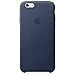 Apple Leather Case (for iPhone 6s) - Midnight Blue