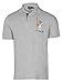 Polo Ralph Lauren Men's's Limited Polo Bear Polo Shirt-HtrGrey/Boathouse-Large