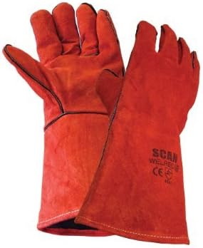 Scan Welders Gauntlet - Red by Scan