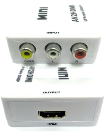 CkitzeBG-430 1080p RCA to HDMI Multi-System Pal to NTSC Upscaling AV Component