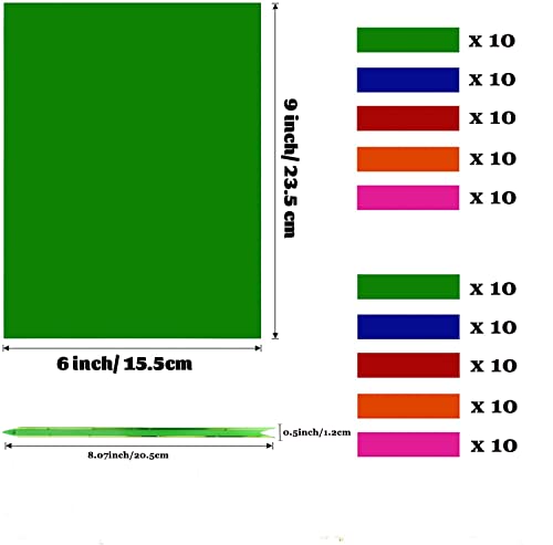 Clear Cellophane Treat Bags Pack of 50, 6\