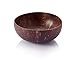 Natural Coconut Bowl with Spoon by Kalea | Real Organic Coconut Shells Sealed with Coconut Oil | Eco Friendly Coconut Serving Cereal Bowls | Waste Free - Healthy Vegan Friendly Recipe Included