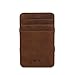 Genuine Leather Magic Wallet Minimalist-MAGIC TALE Men's Front Pocket Wallet with ID window
