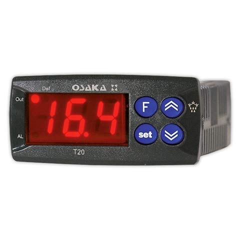 DOJA Industrial | Thermostat dig. Osaka T20 / F10-50 ° / + 150 ° | Osaka with defrosting, one Relay (NTC)