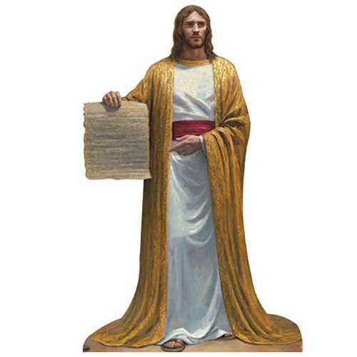 Wet Paint Printing + Design H48803 Jesus 3 Cardboard Cutout Standup