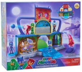 PJ Masks Headquarters Track Playset with features three levels of action-packed hero fun