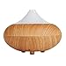 VALYRIA 140ml Aromatherapy Essential Oil Diffuser, Wood Grain