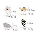 SIVITE Cute Cartoon Cats Enamel Brooch Pin Set for Clothes Hat Bag Scarf Corsage Badge Lapel Pin Accessories
