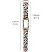 wonlex Band for Samsung Gear Fit2 / Fit2 Pro, Silicone Replacement Watch Bands Strap Compatible with Galaxy Gear Fit2 SM-R360 & Fit 2 Pro for Women & Men (Romantic Roses)