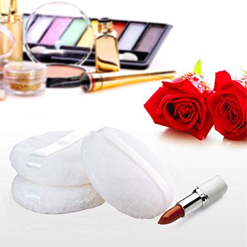 Joly Loose powder Puff, 4.12'' Large Body Puff W Ribbon (10.5cm) (3PCS) - Thumbnail 4