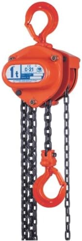 Elephant Lifting C21-0.5 Hand Chain Hoist, 0.5 ton Capacity, 10' Lift Height, Made in Japan