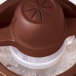 Nostalgia ICMW4NHDB 4-Quart Wood Bucket Ice Cream