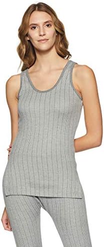 Dixcy Scott Slimz Women’s Thermal Camisole Top| Body Warmer Heat Trap Technology|Enhanced Flexibility|Layering Compatibility| Sweat Absorption |Deep Neck Ideal for Layering
