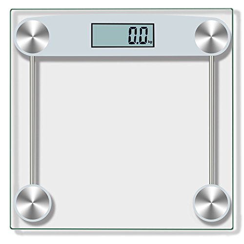 Veodhekai Health Digital Body Weight Bathroom Scale Tempered Glass