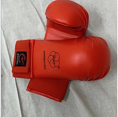 Wacoku WKF Approved Elastic Closure Karate Gloves Mitts