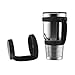 Hawkeye Anti Slip Handle for 30 Oz Yeti Rambler Tumbler - Made of Durable Plastic with Black Satin Finish - Fits RTIC, SIC Cup and Other 30 oz Tumblers - Handle Only, Tumbler not Included